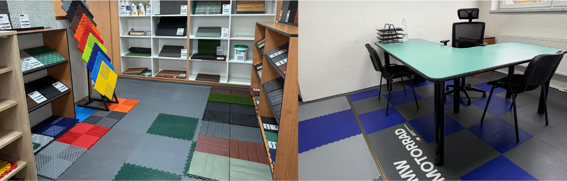 Prodejna zátěžových podlah Opava